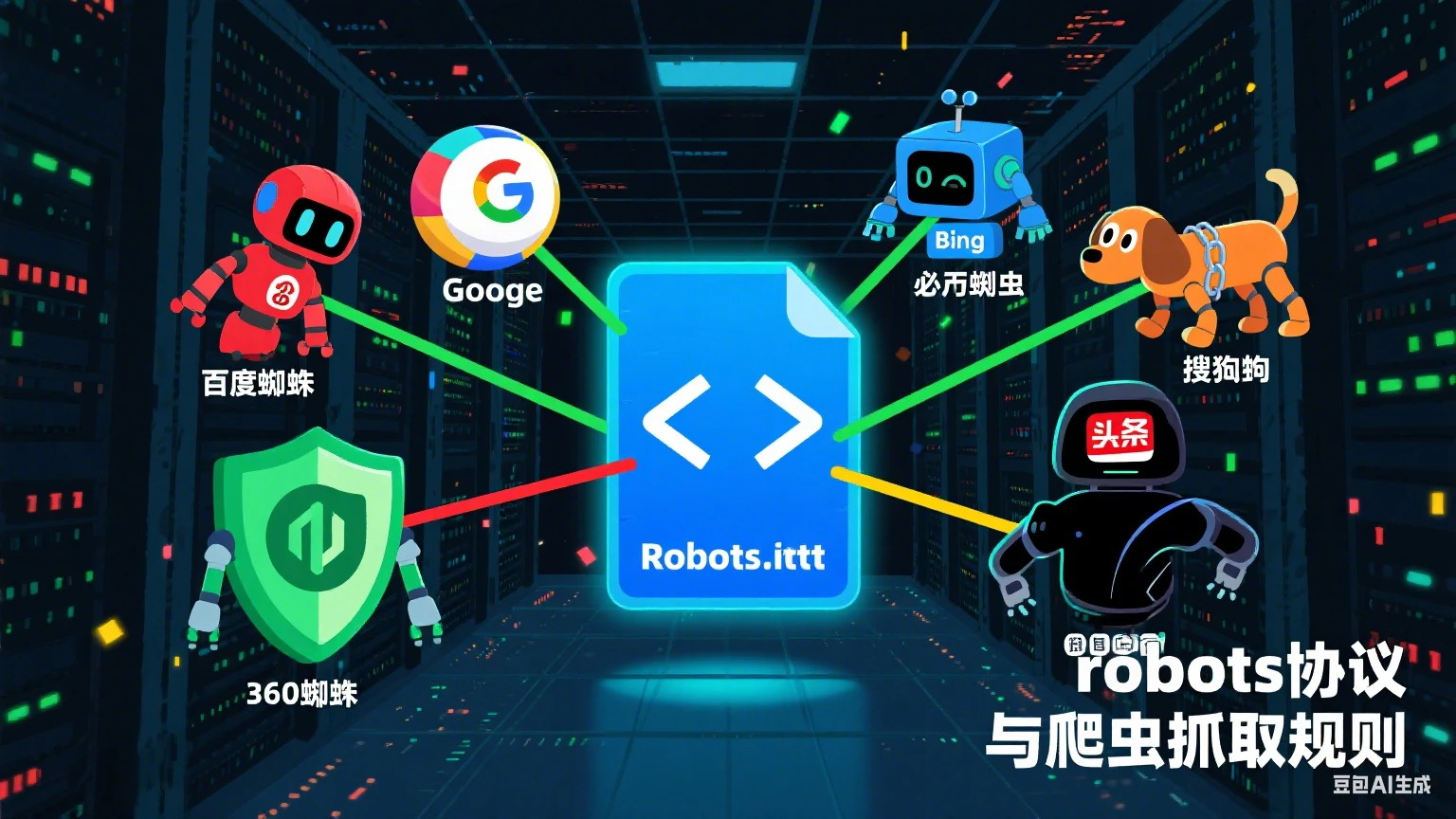 ai抓取需要开放哪些robots蜘蛛权限